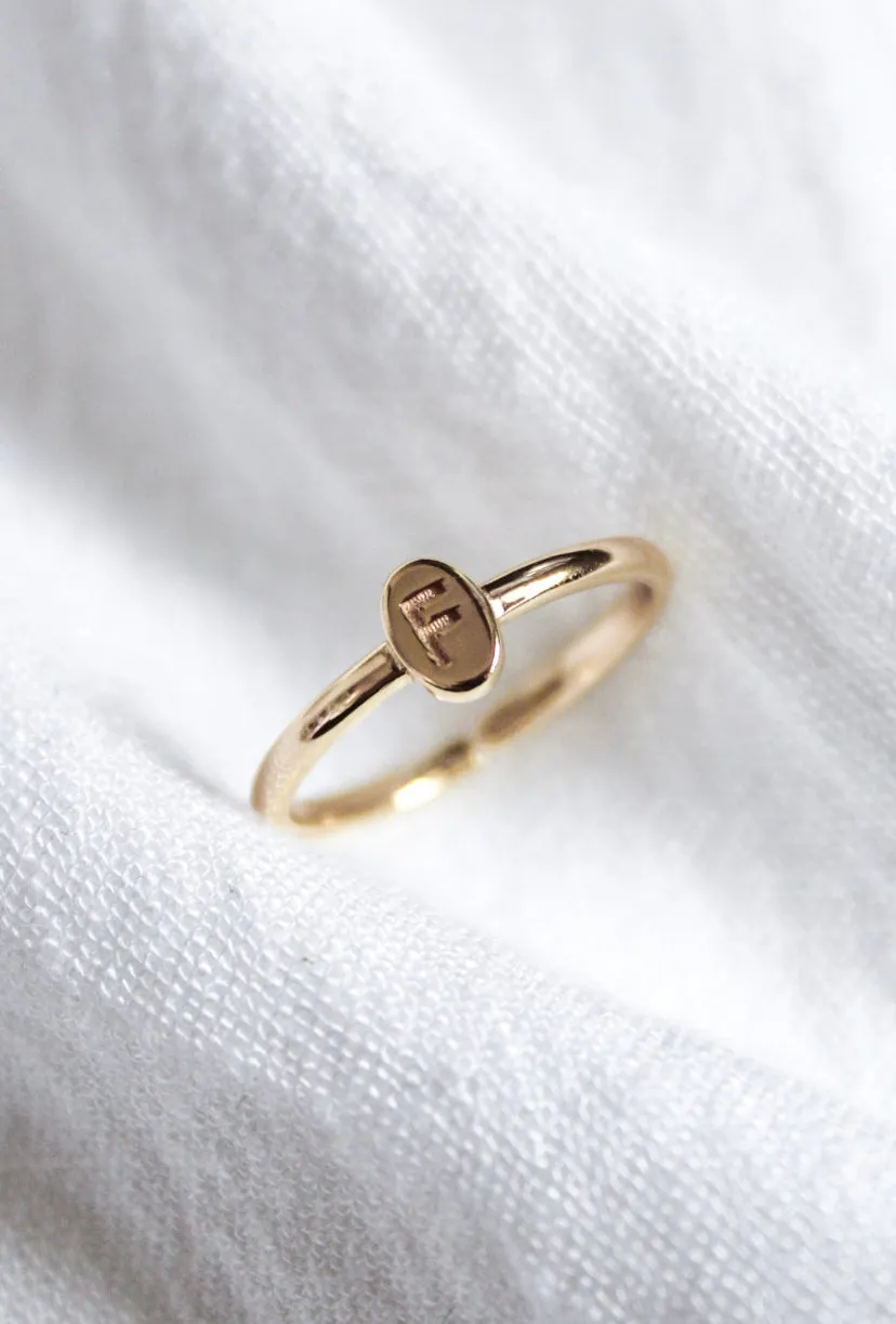 Kinsey Initial Ring