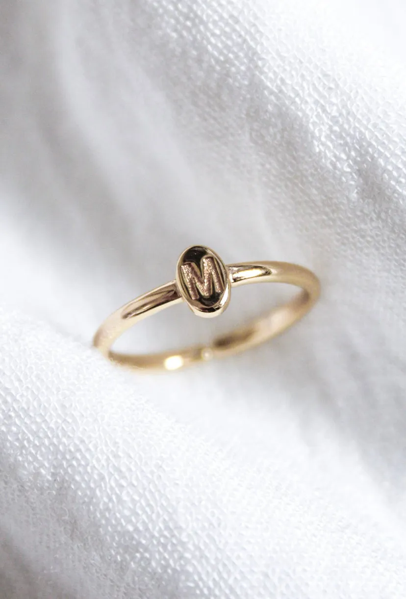 Kinsey Initial Ring