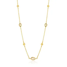 Kyoto Opal Gold Necklace