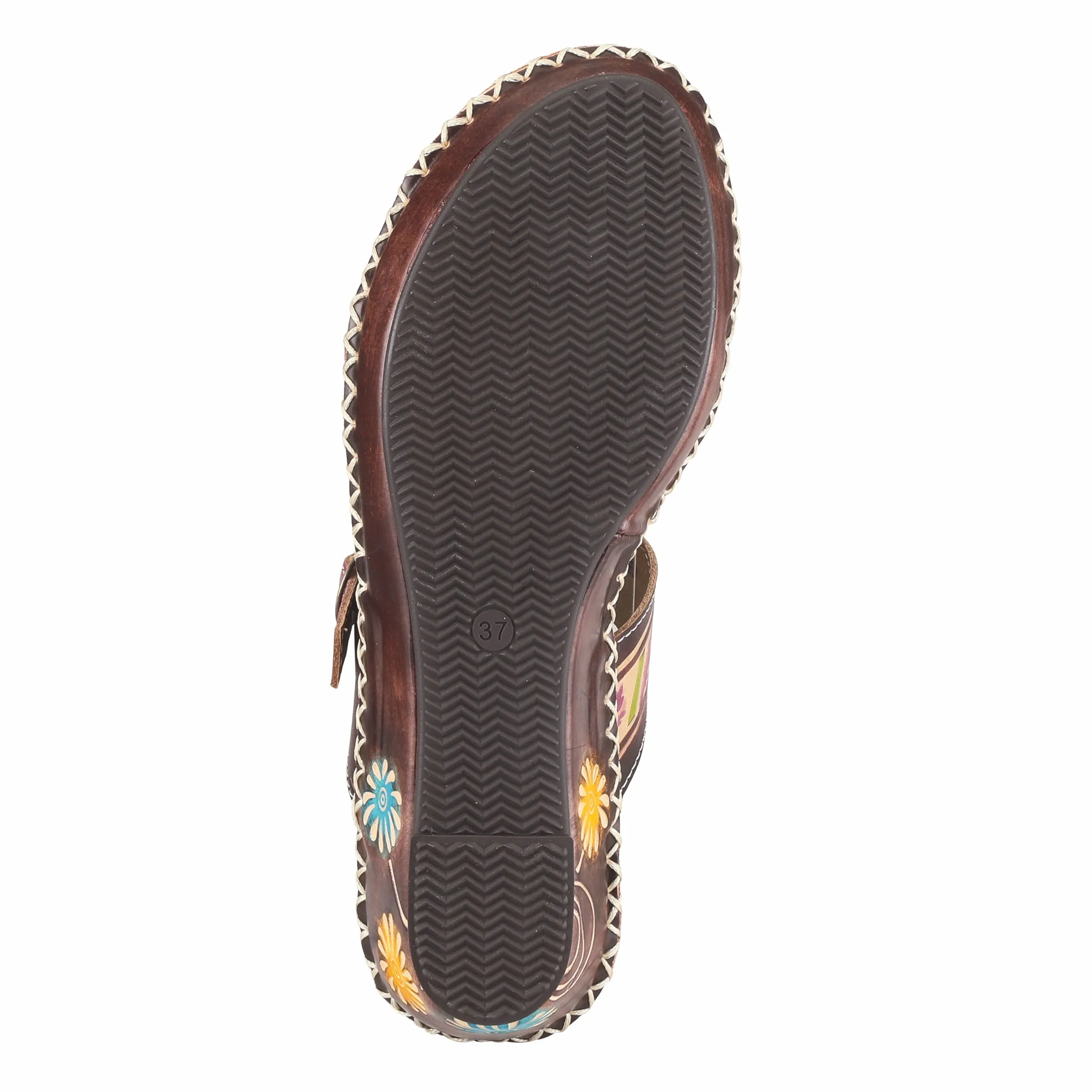 L'ARTISTE SANTORINI SLIDE SANDAL