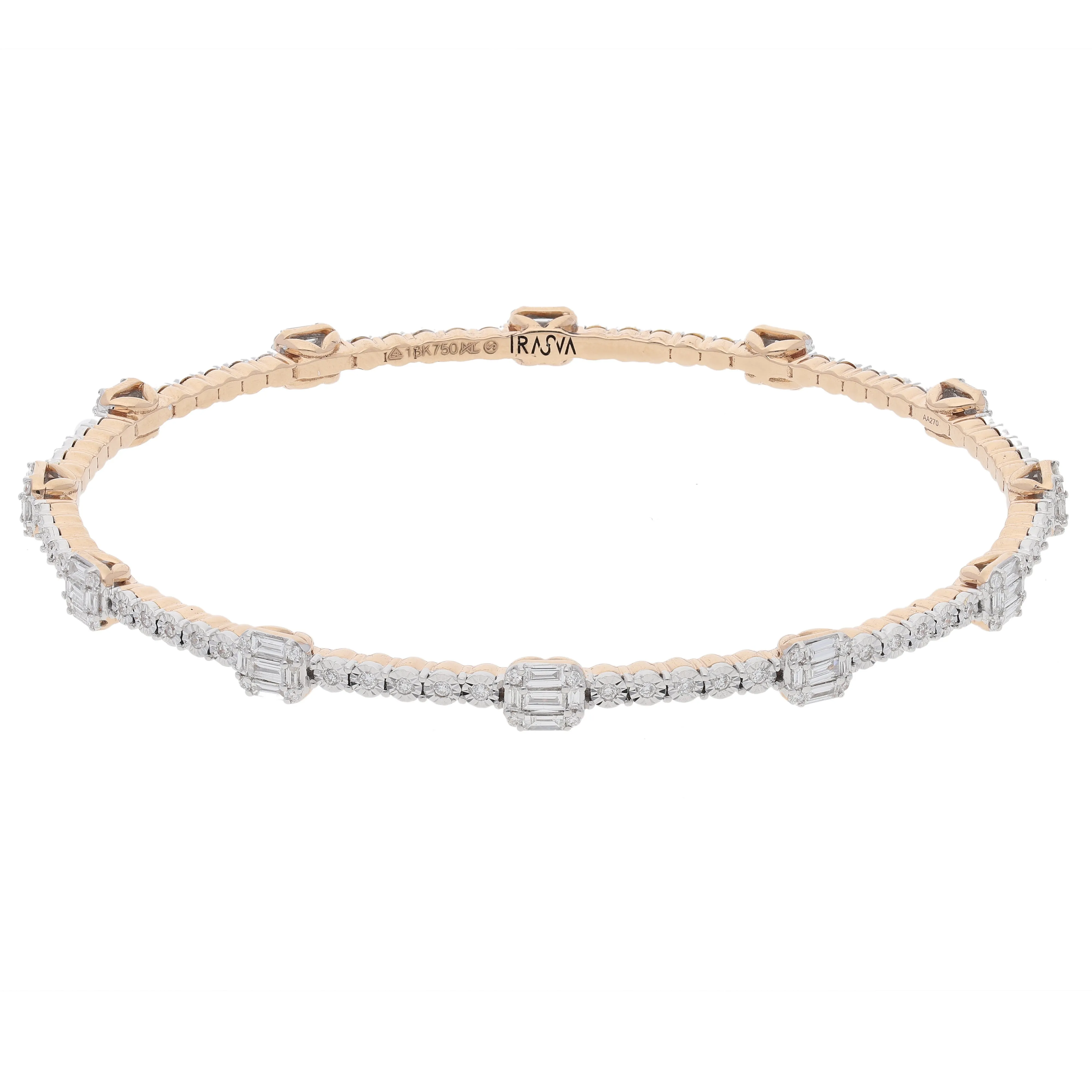 Linked Diamond Bangle