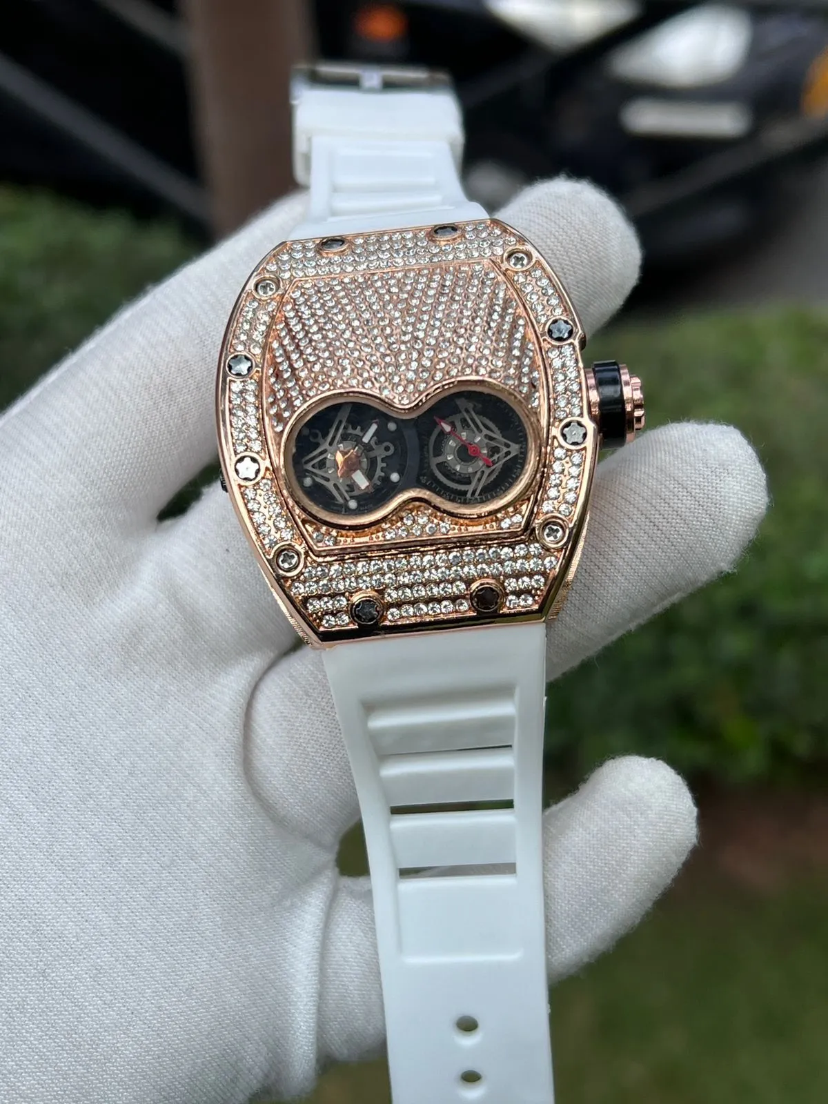 Luxury Ice Out Diamond Watch For Mens Fashion Bling Ice Out Diamond Watch - limited Edition