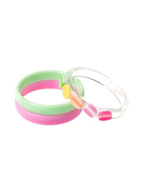 Macaron Bangle Set