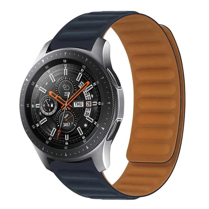 Magnetic Silicone Watch Straps Compatible with the Huawei Watch GT3 42mm