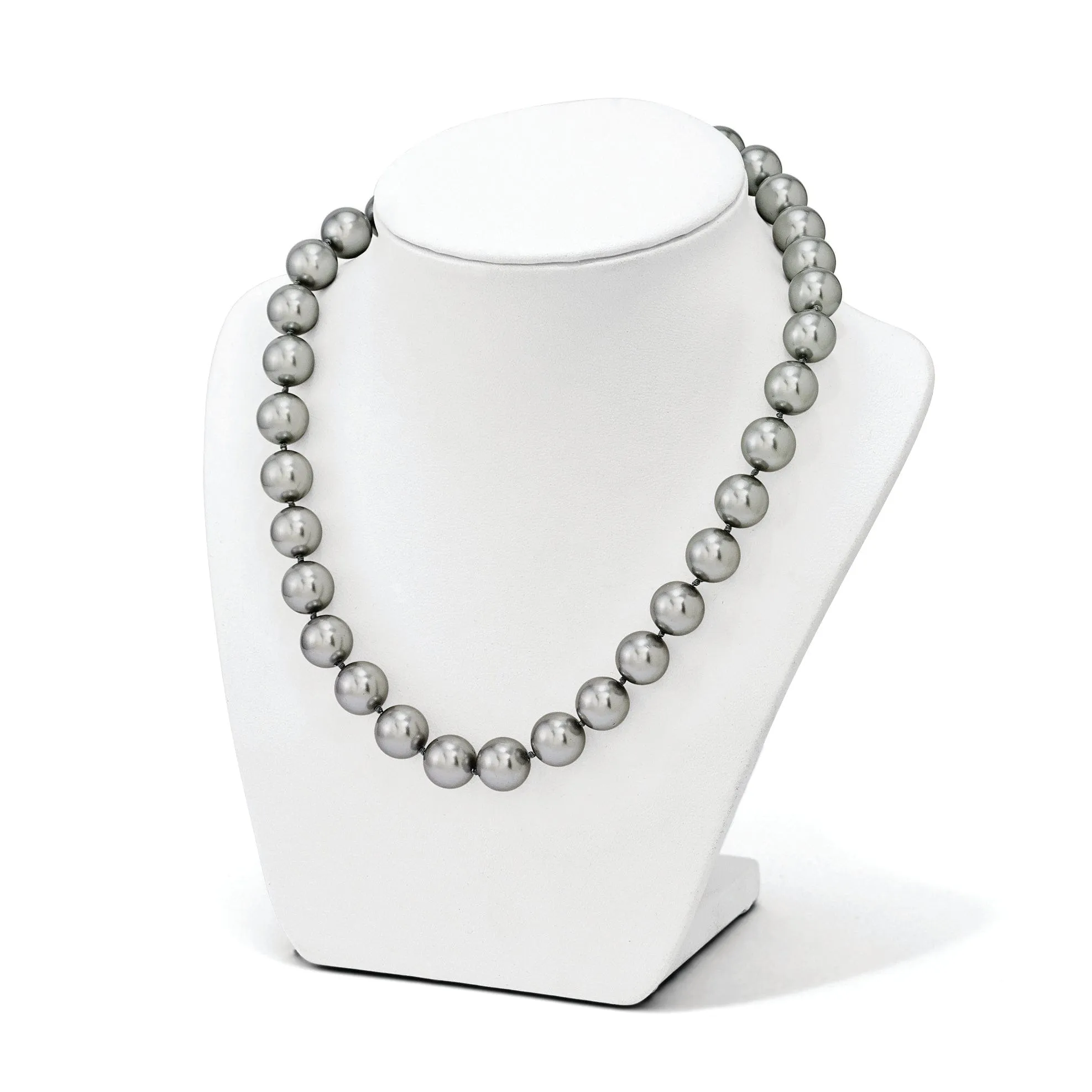 Majestik Grey Shell Pearl Necklace