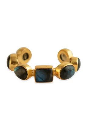 Marina Cuff in Labradorite