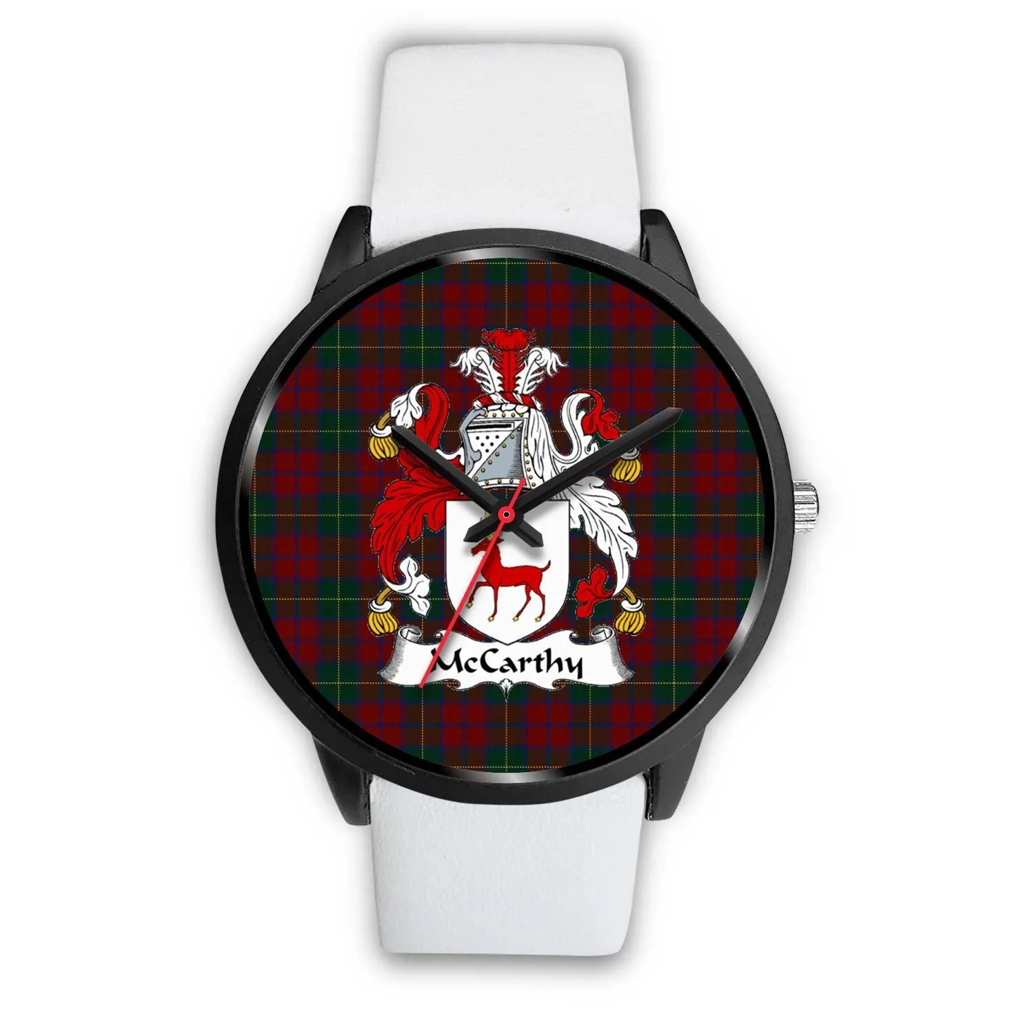 McCarthy Clan Badge Tartan Black Watch