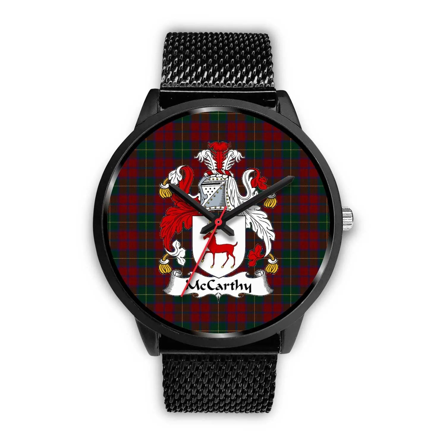 McCarthy Clan Badge Tartan Black Watch