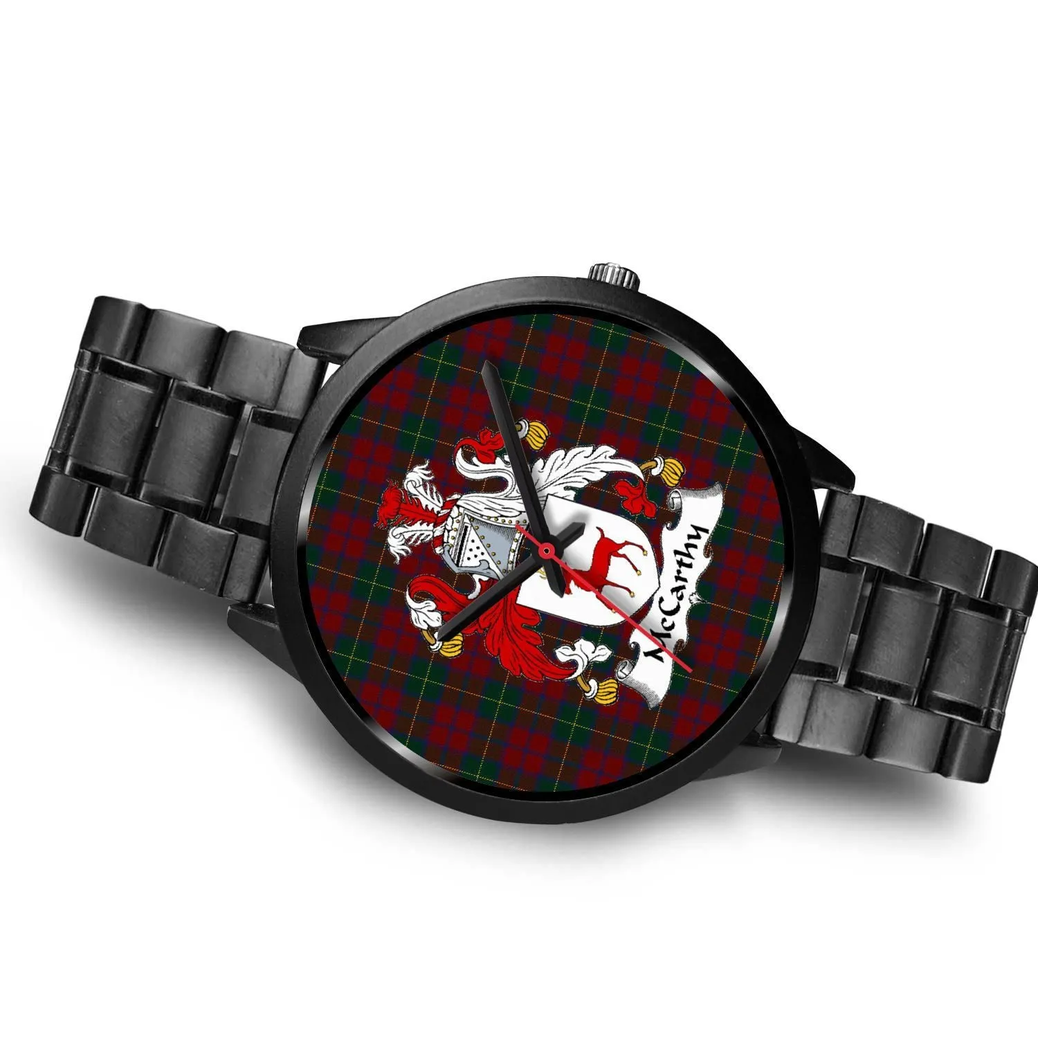 McCarthy Clan Badge Tartan Black Watch