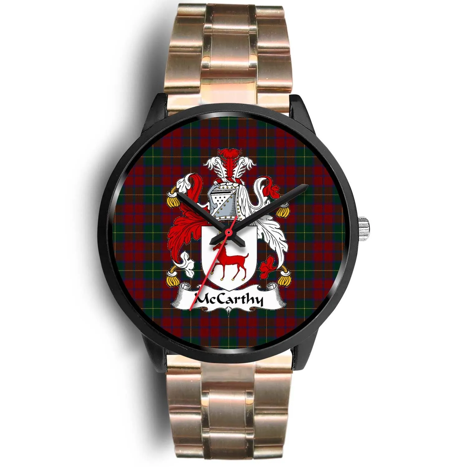 McCarthy Clan Badge Tartan Black Watch