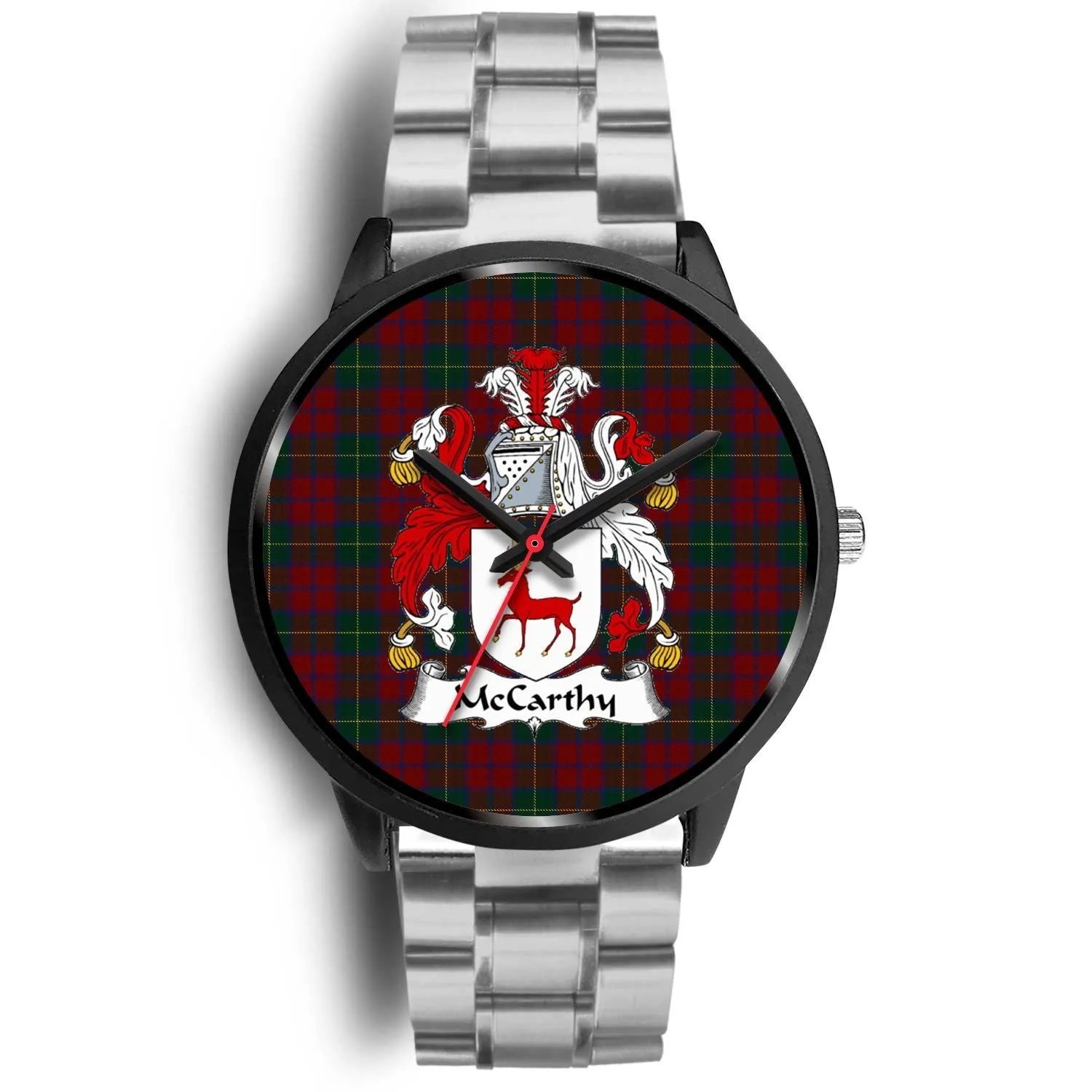 McCarthy Clan Badge Tartan Black Watch