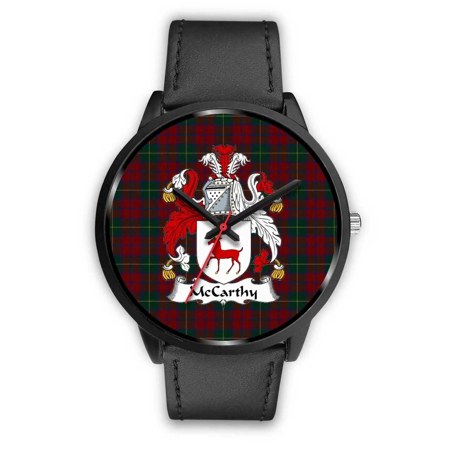 McCarthy Clan Badge Tartan Black Watch