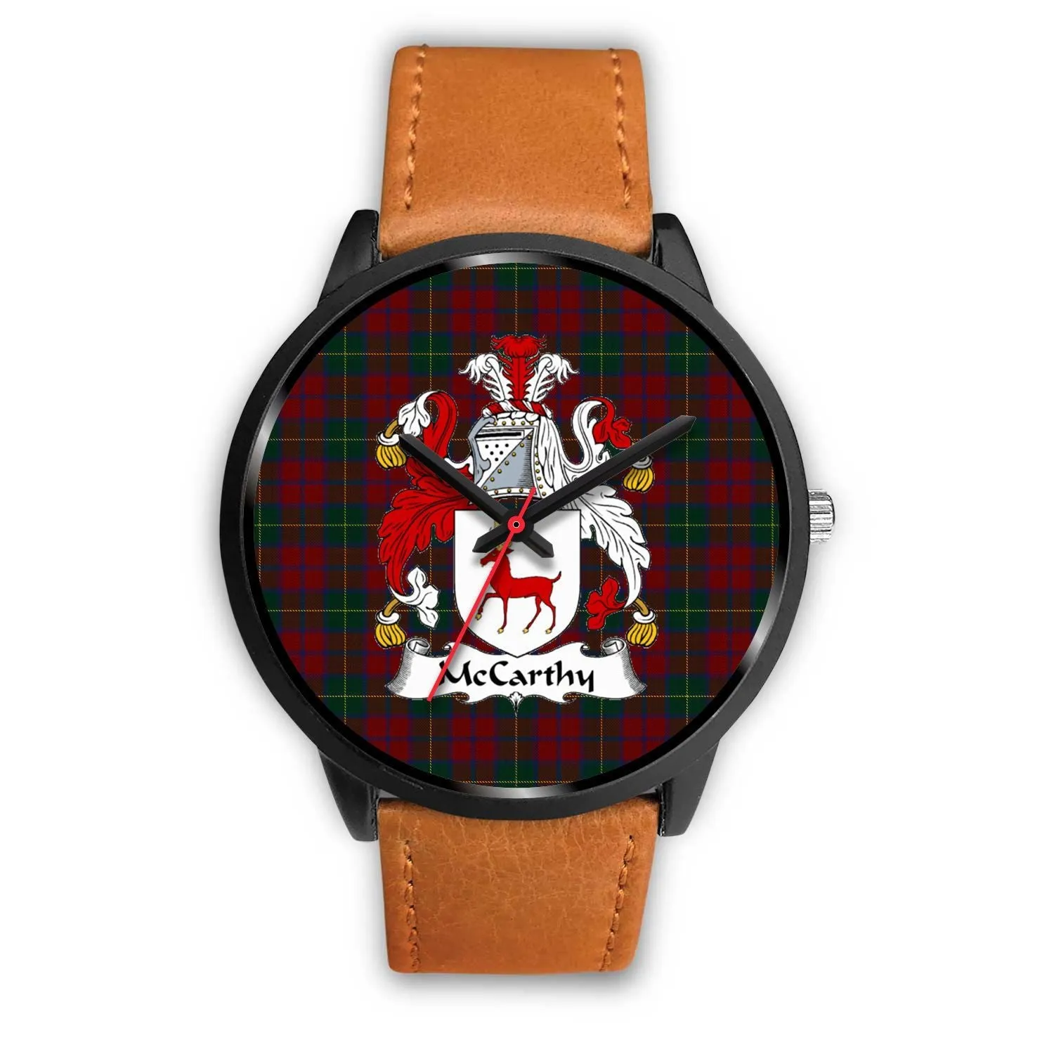 McCarthy Clan Badge Tartan Black Watch