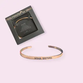 Mein Mantra Soul Sisters Bangle Silver