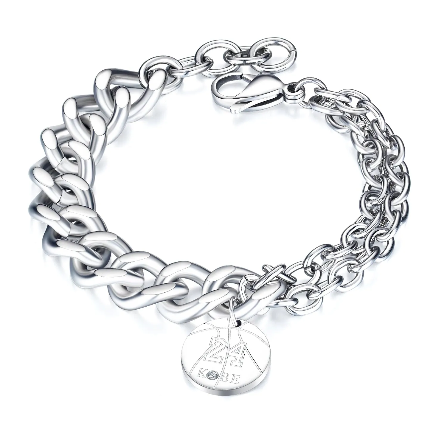 Men's Fashion 24 Kobe Bracelet