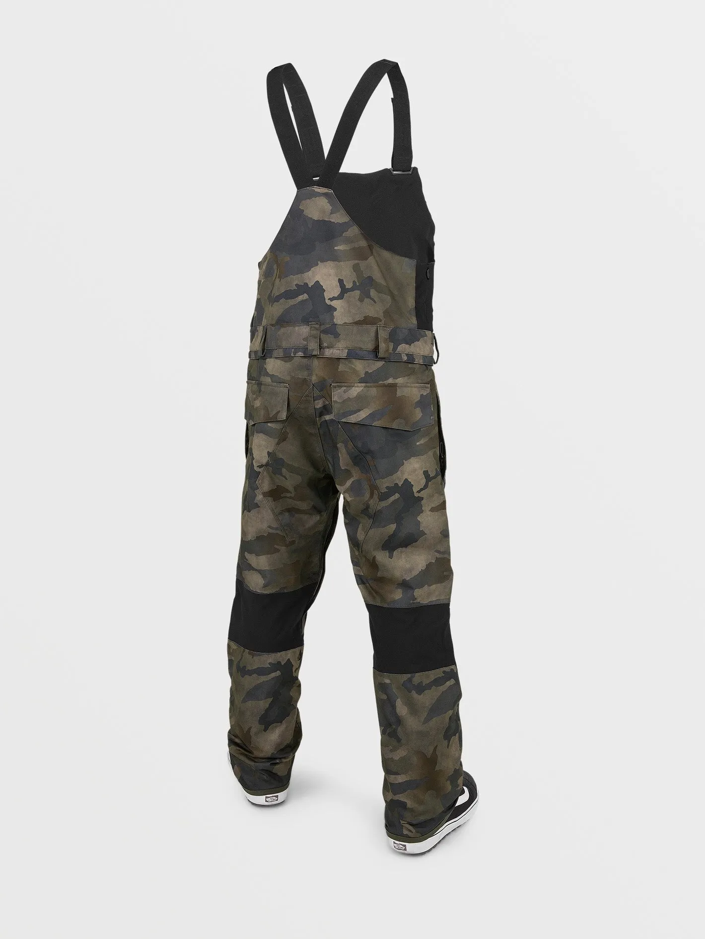 Mens Roan Bib Overalls - Cloudwash Camo