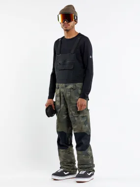 Mens Roan Bib Overalls - Cloudwash Camo