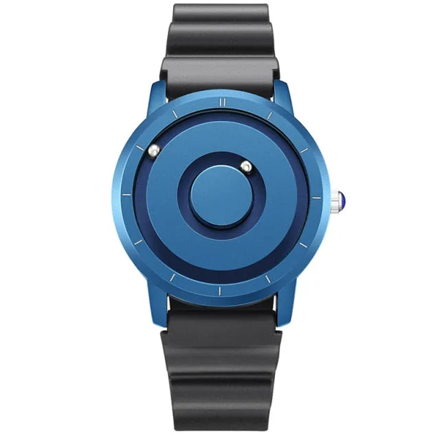 Men's Sliver Magnetic Watch