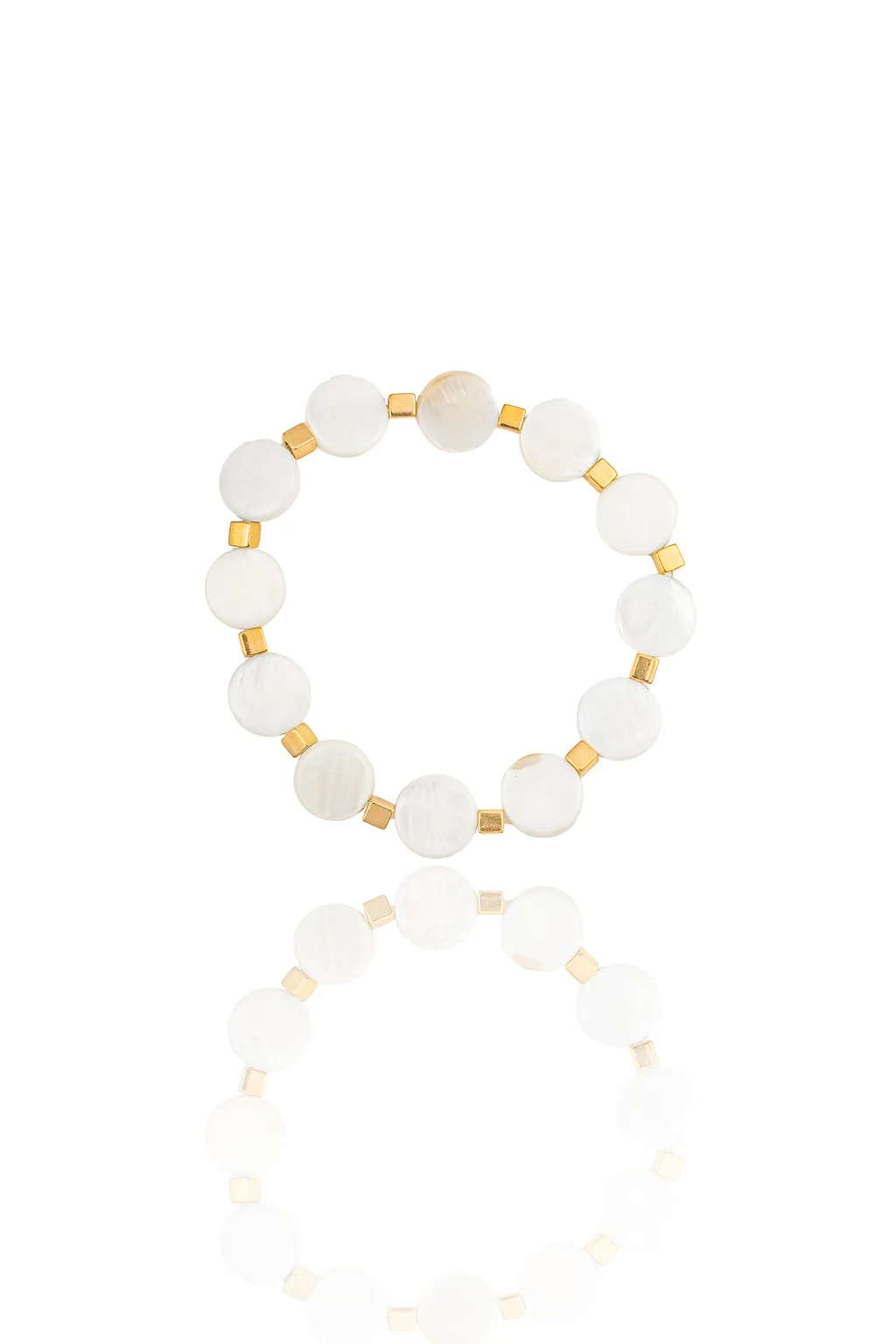 Mother Pearl Box Choker (H166)(I473)