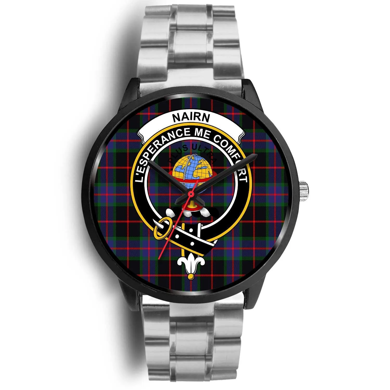 Nairn Clan Badge Tartan Black Watch