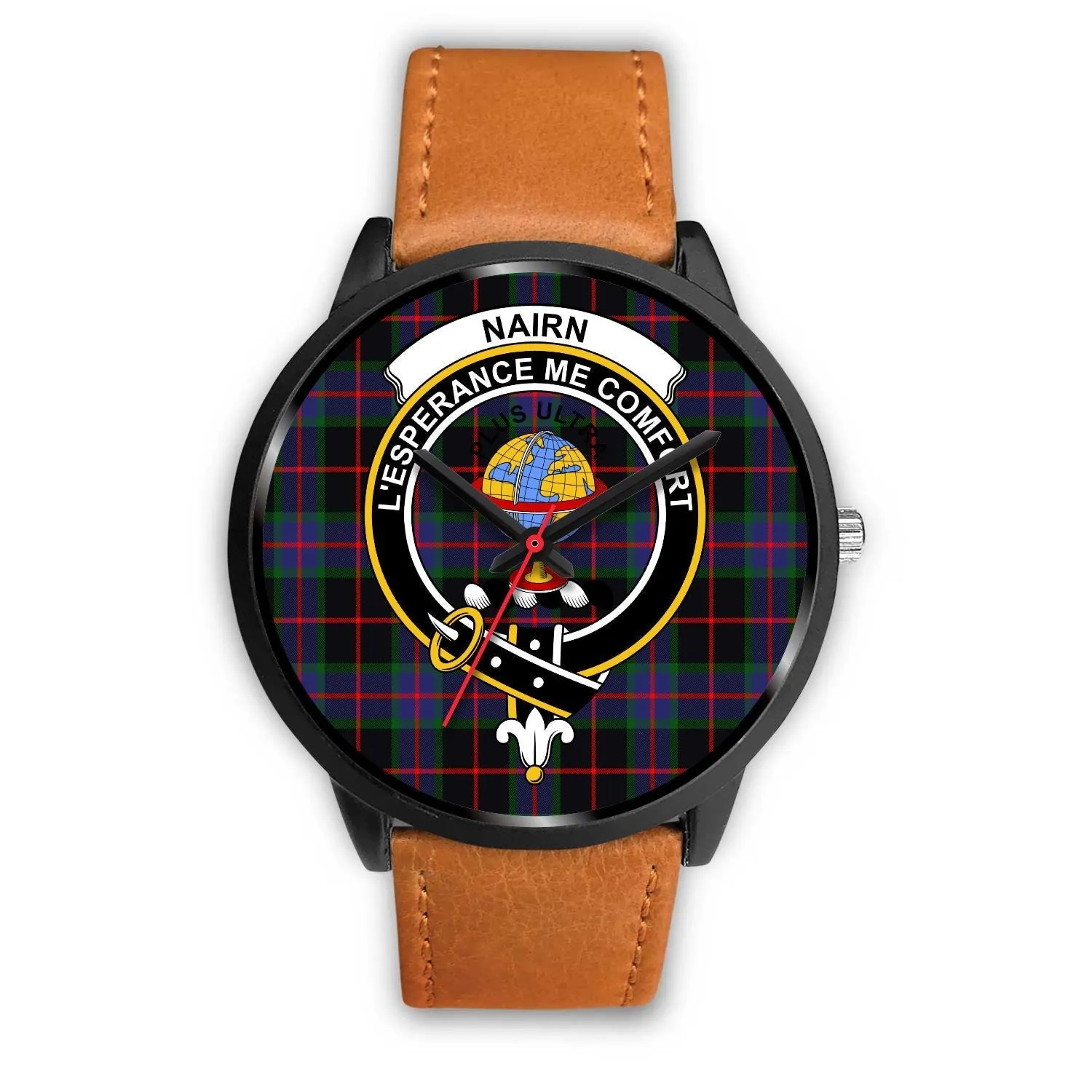 Nairn Clan Badge Tartan Black Watch