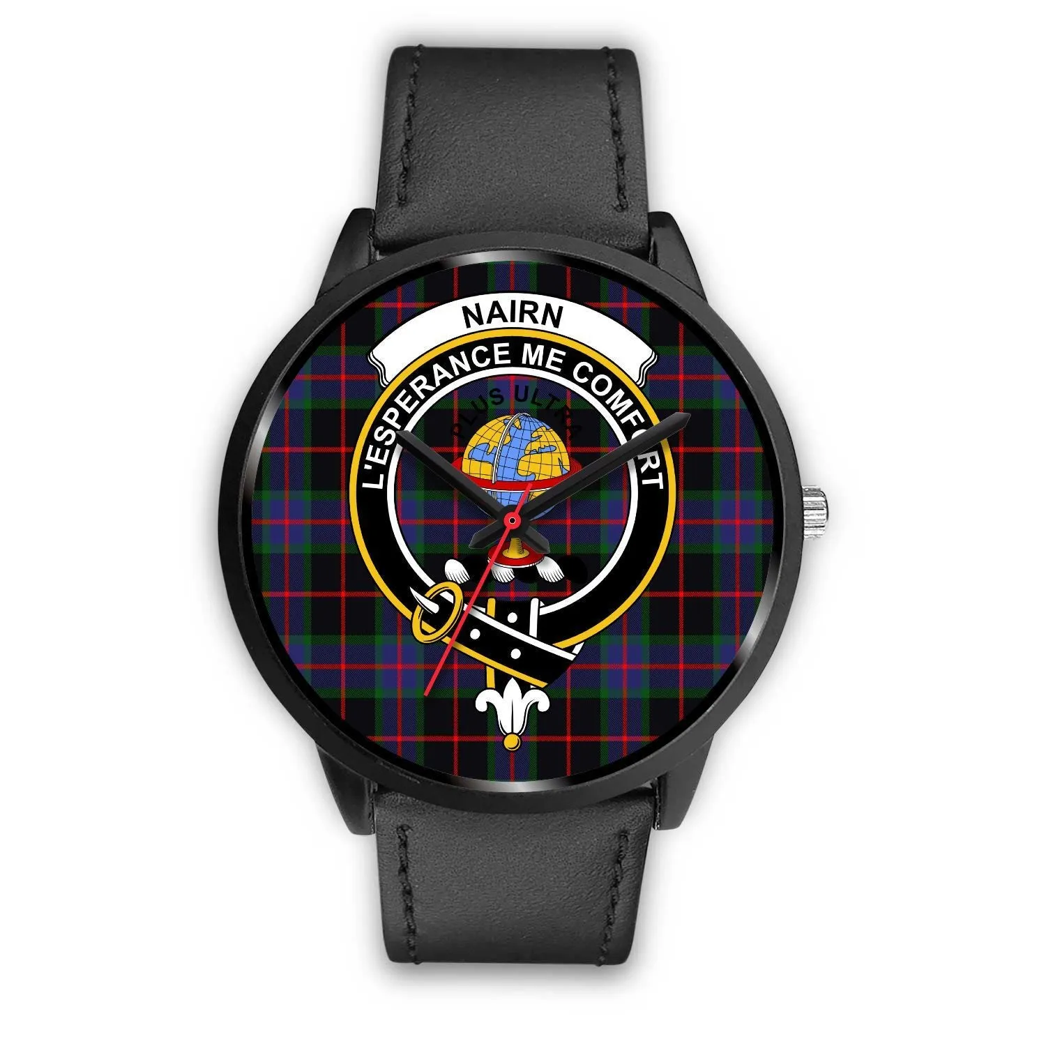 Nairn Clan Badge Tartan Black Watch