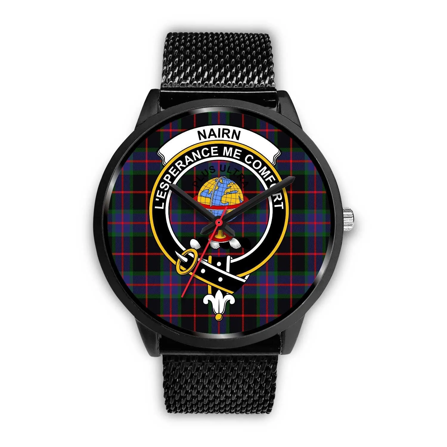 Nairn Clan Badge Tartan Black Watch