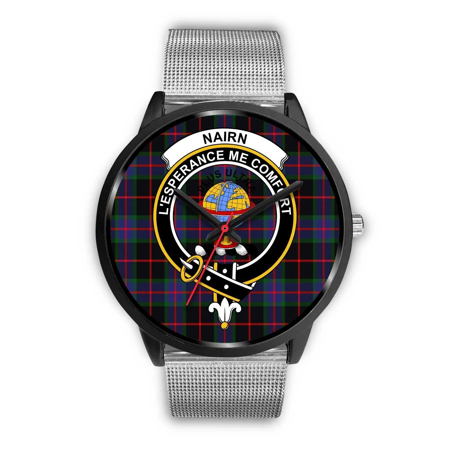 Nairn Clan Badge Tartan Black Watch