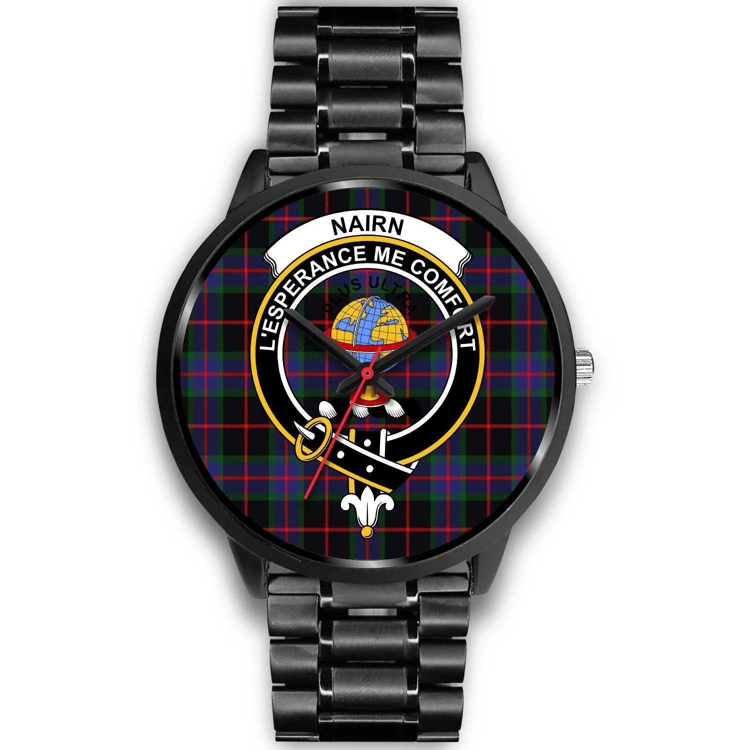 Nairn Clan Badge Tartan Black Watch