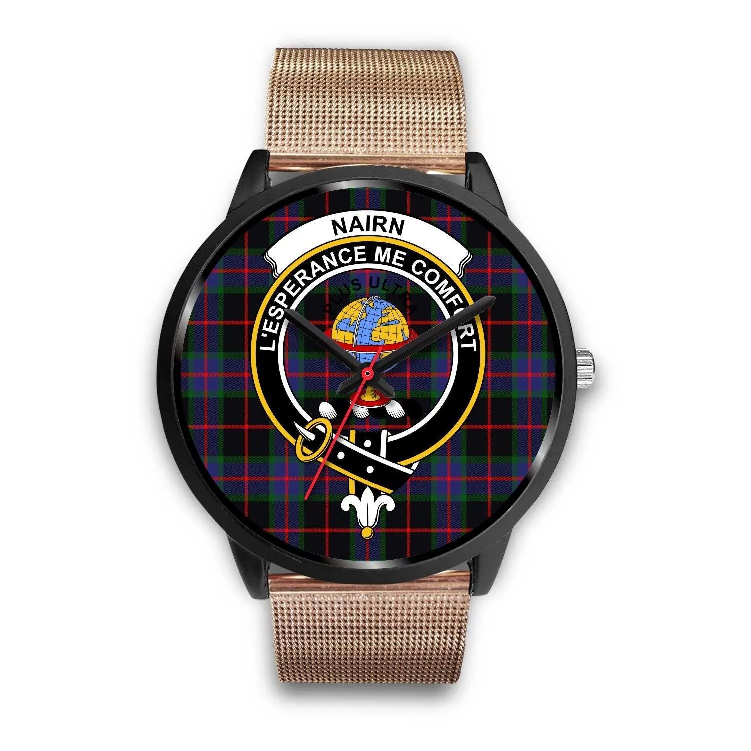 Nairn Clan Badge Tartan Black Watch