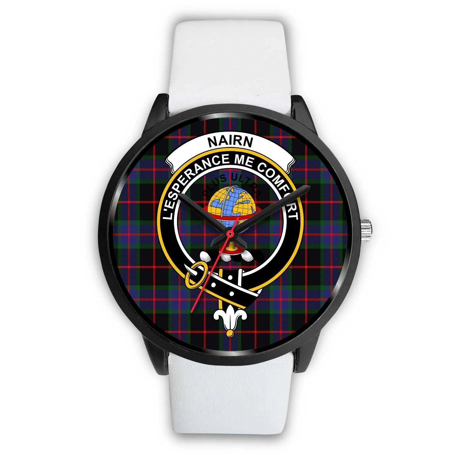 Nairn Clan Badge Tartan Black Watch