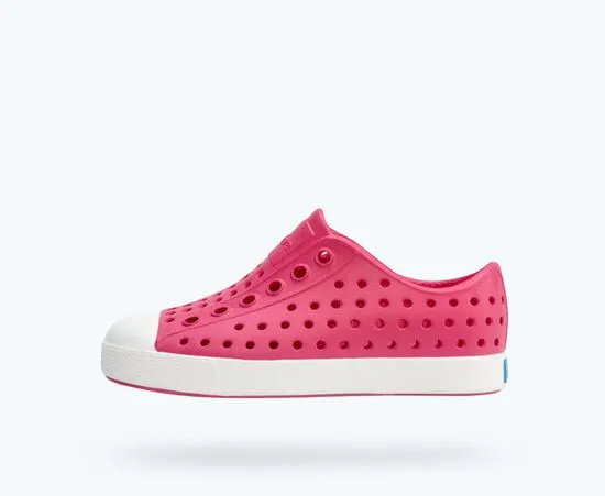 Native Jefferson Shoes - Hollywood Pink/Shell White