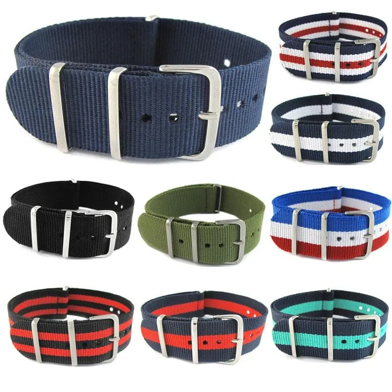 Nato Nylon Watch Straps Compatible with the LG Watch