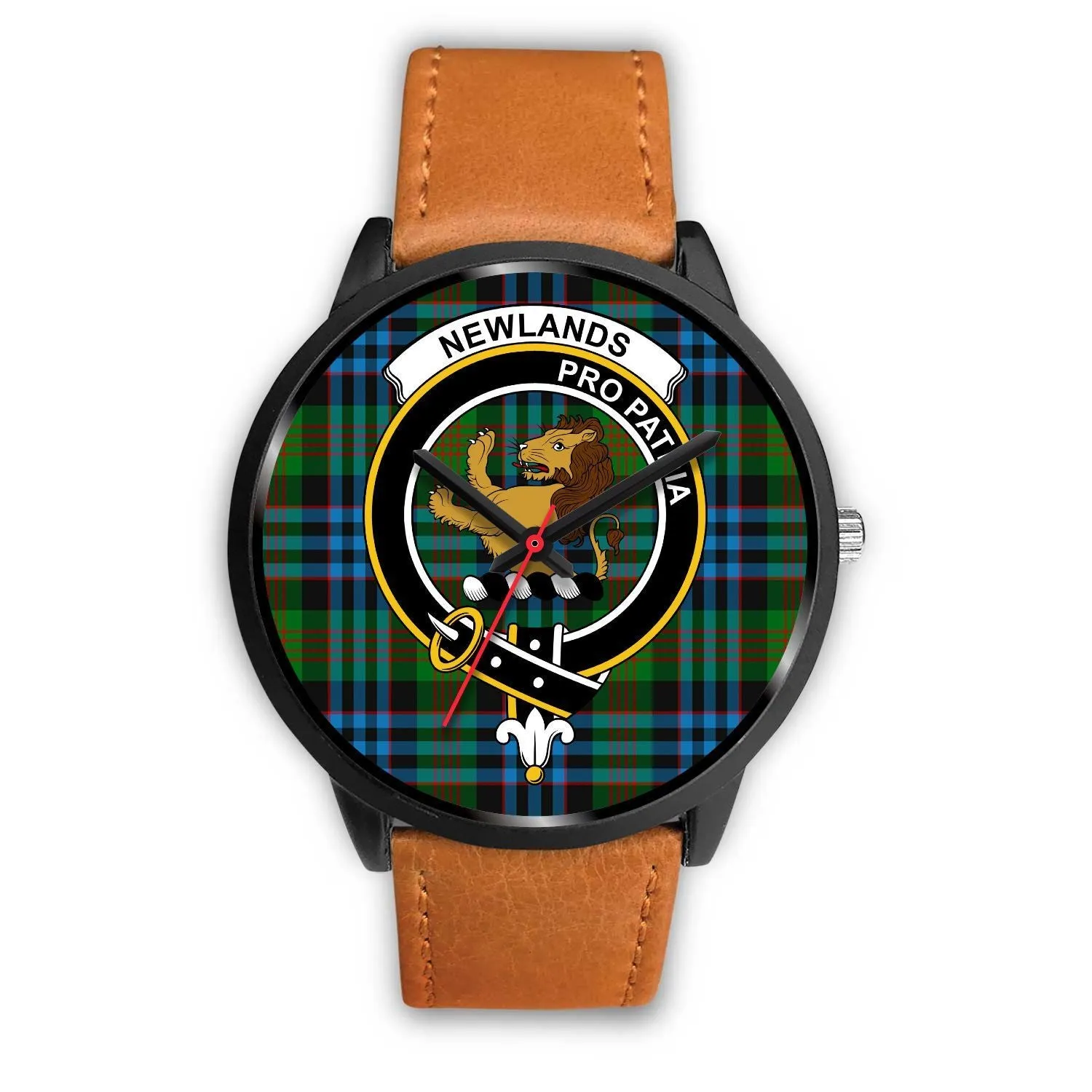 Newlands Clan Badge Tartan Black Watch