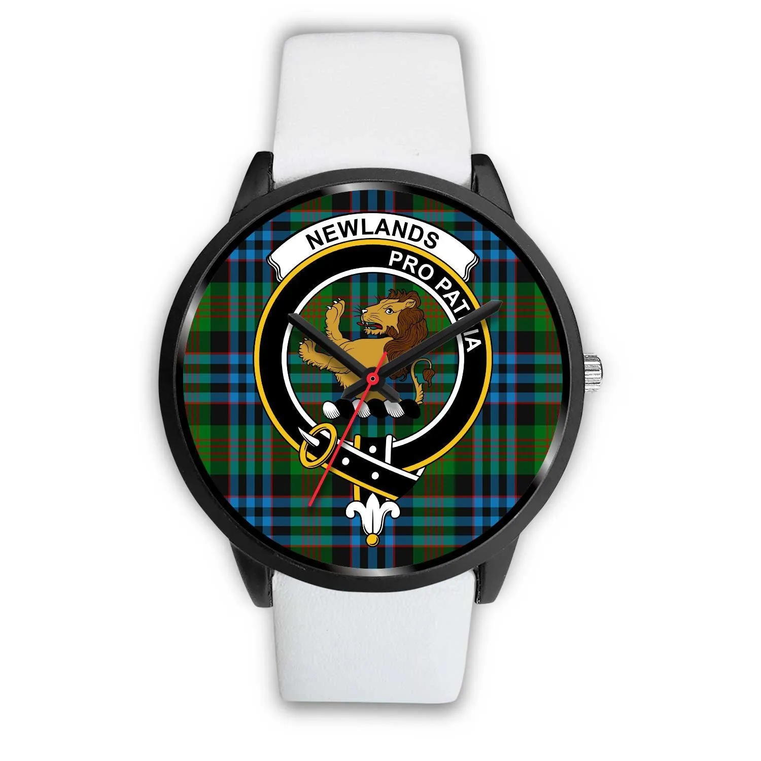 Newlands Clan Badge Tartan Black Watch