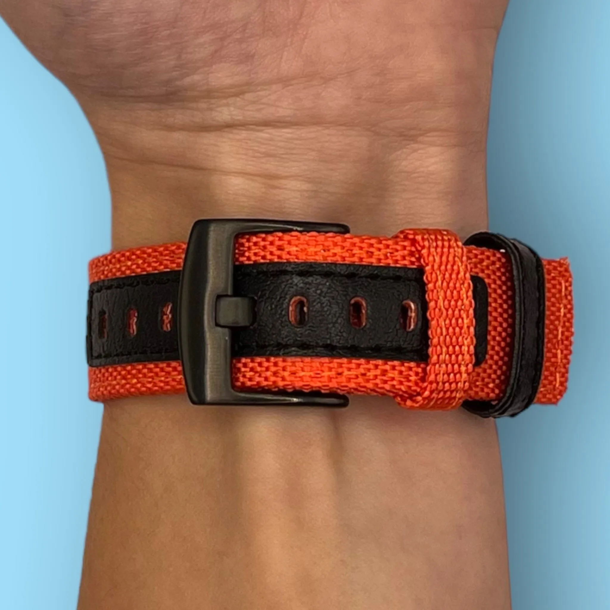 Nylon and Leather Watch Straps Compatible with Xiaomi Redmi Watch 2 & Redmi Watch 2 Lite