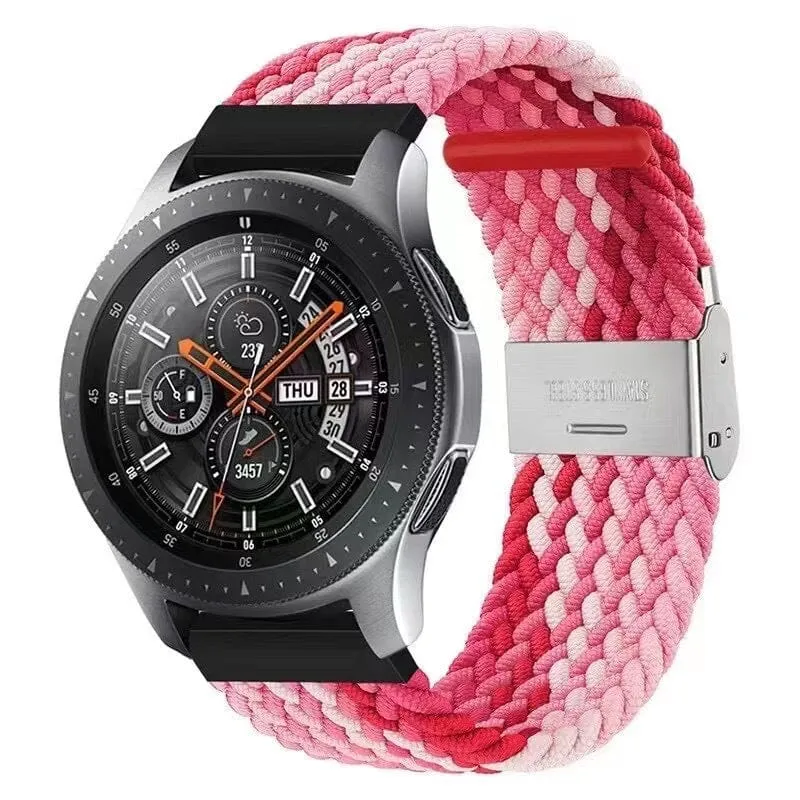 Nylon Braided Loop Watch Straps Compatible with the Xiaomi Amazfit Smart Watch, Smart Watch 2