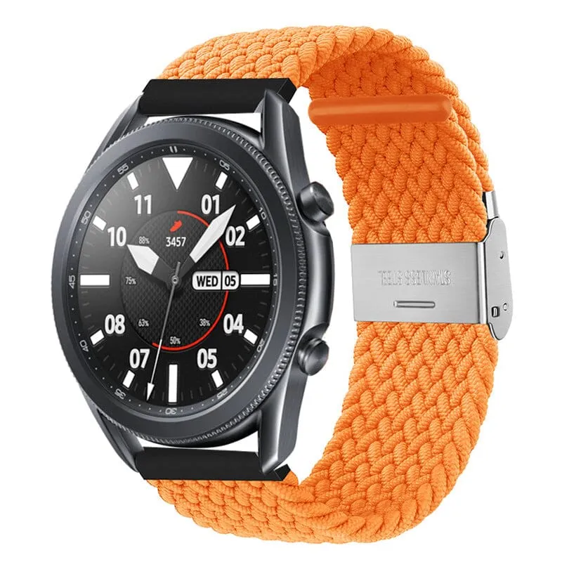 Nylon Braided Loop Watch Straps Compatible with the Xiaomi Amazfit Smart Watch, Smart Watch 2