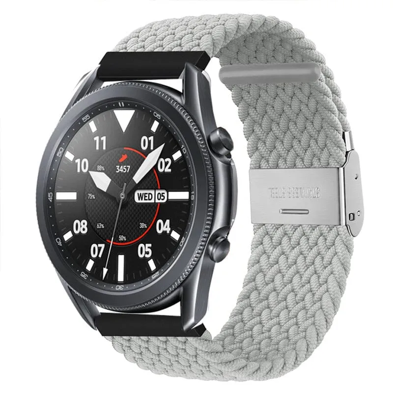 Nylon Braided Loop Watch Straps Compatible with the Xiaomi Amazfit Smart Watch, Smart Watch 2