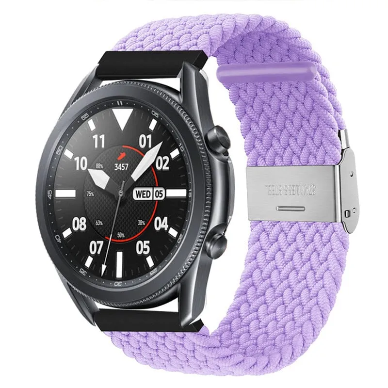 Nylon Braided Loop Watch Straps Compatible with the Xiaomi Amazfit Smart Watch, Smart Watch 2