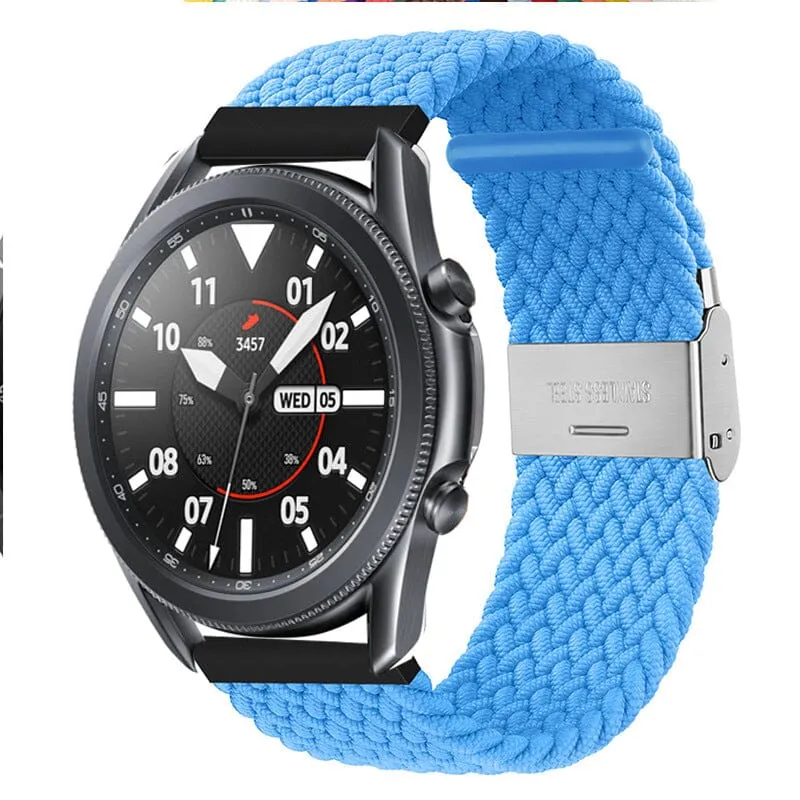 Nylon Braided Loop Watch Straps Compatible with the Xiaomi Amazfit Smart Watch, Smart Watch 2