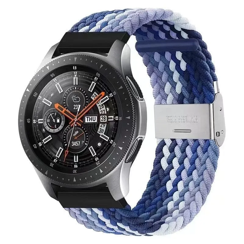 Nylon Braided Loop Watch Straps Compatible with the Xiaomi Amazfit Smart Watch, Smart Watch 2