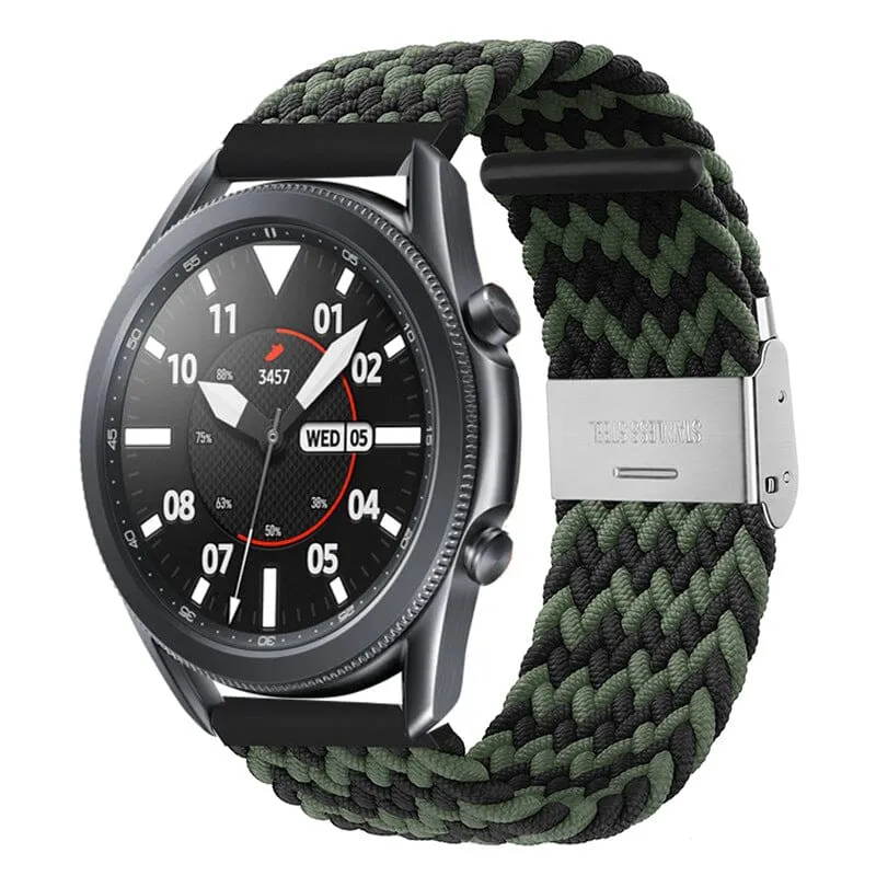 Nylon Braided Loop Watch Straps Compatible with the Xiaomi Amazfit Smart Watch, Smart Watch 2