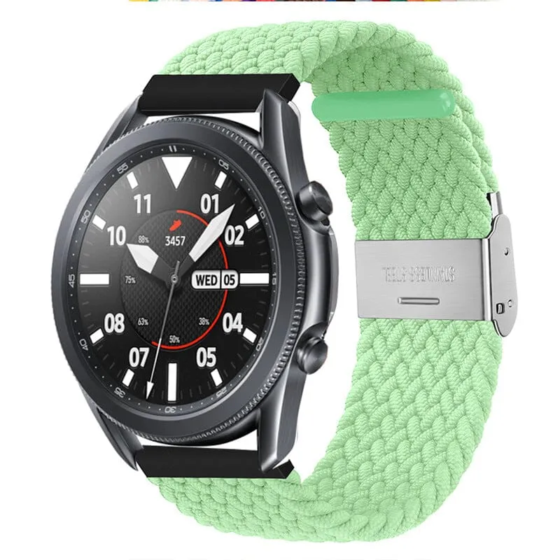 Nylon Braided Loop Watch Straps Compatible with the Xiaomi Amazfit Smart Watch, Smart Watch 2