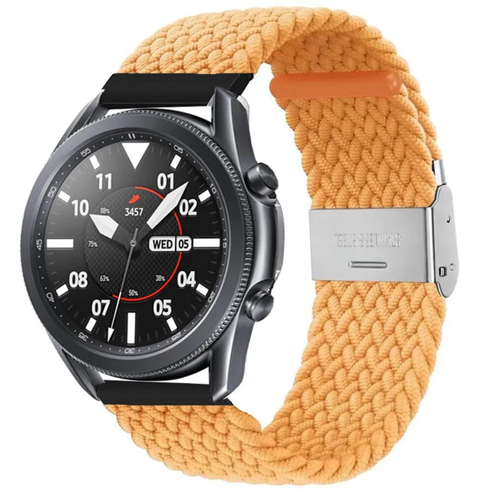 Nylon Braided Loop Watch Straps Compatible with the Xiaomi Amazfit Smart Watch, Smart Watch 2