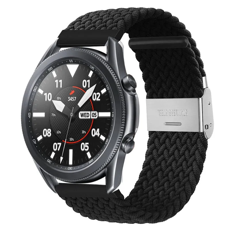 Nylon Braided Loop Watch Straps Compatible with the Xiaomi Amazfit Smart Watch, Smart Watch 2