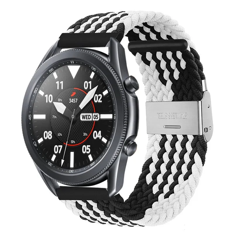 Nylon Braided Loop Watch Straps Compatible with the Xiaomi Amazfit Smart Watch, Smart Watch 2