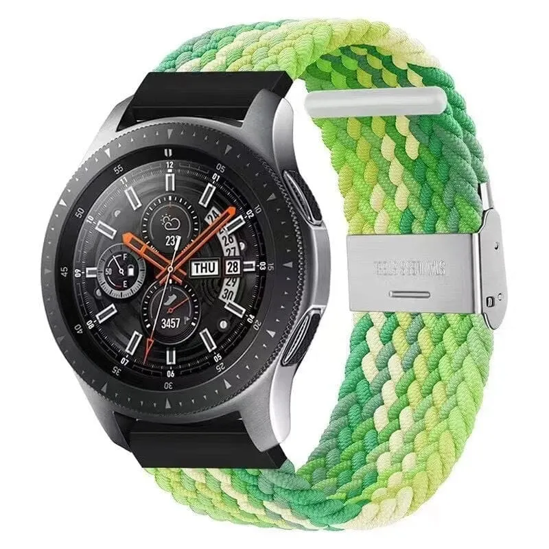 Nylon Braided Loop Watch Straps Compatible with the Xiaomi Amazfit Smart Watch, Smart Watch 2