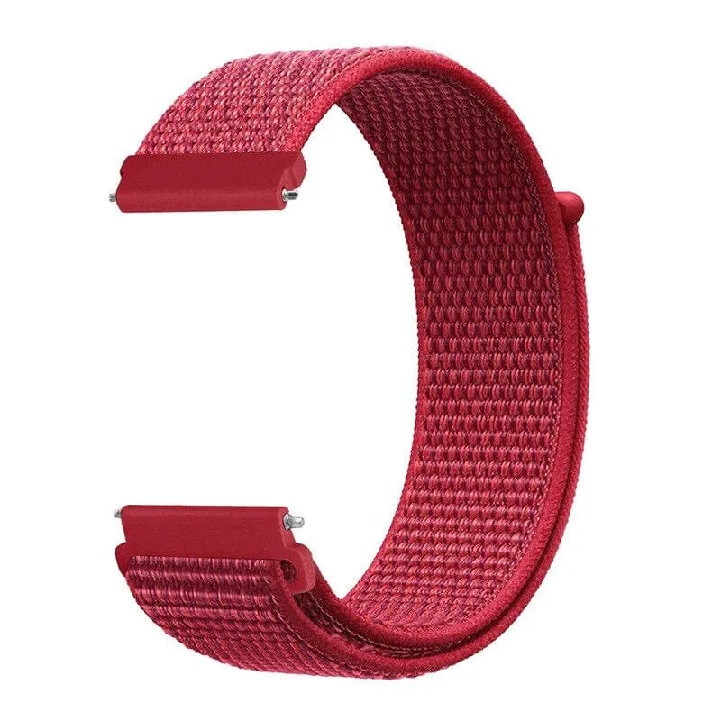 Nylon Sports Loop Watch Straps Compatible with the Lacoste 22mm Range