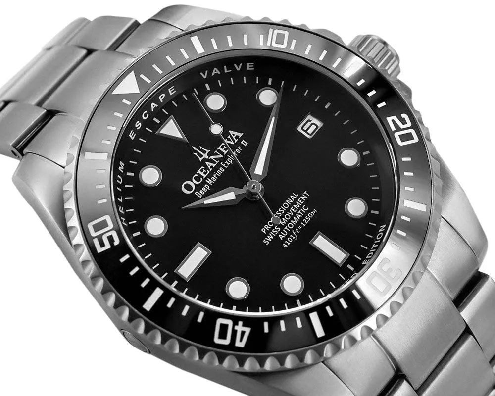 Oceaneva Deep Marine Explorer II - Pro Diver Titanium Limited Edition 1250m